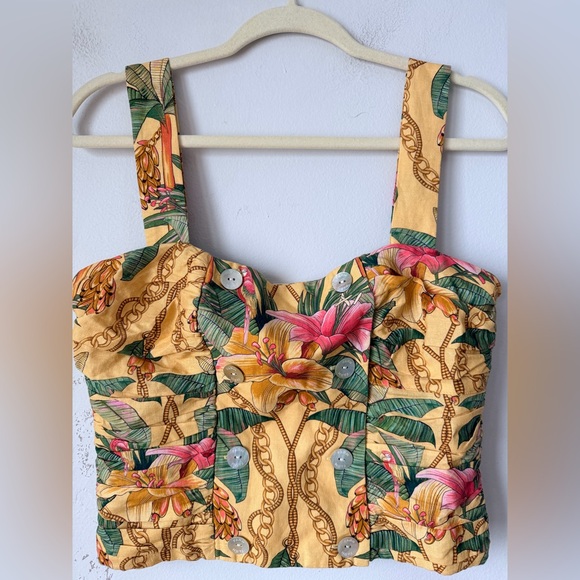 FARM Rio Tops - FARM RIO FLORAL TOP